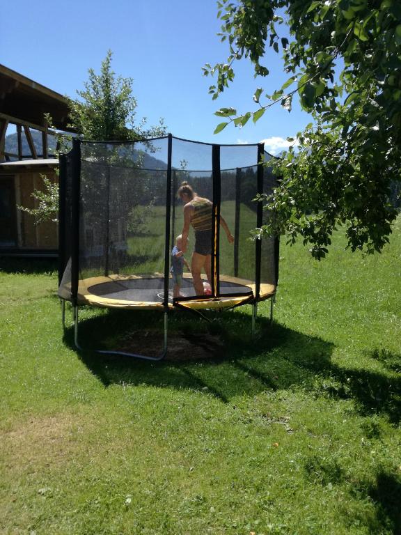Detský kútik v ubytovaní Gästehaus Grünbacher