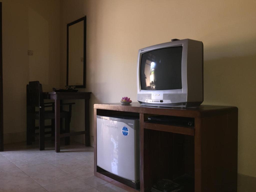 Kuchyň nebo kuchyňský kout v ubytování Rumah Saga