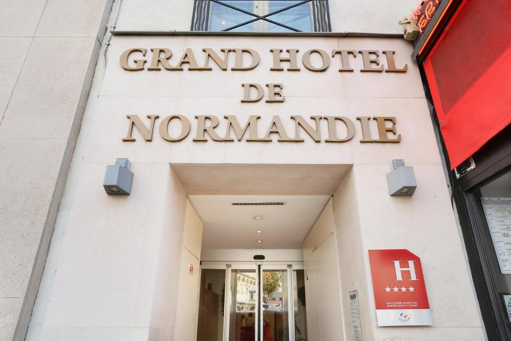 Le Grand Hôtel de Normandie - Resim 24