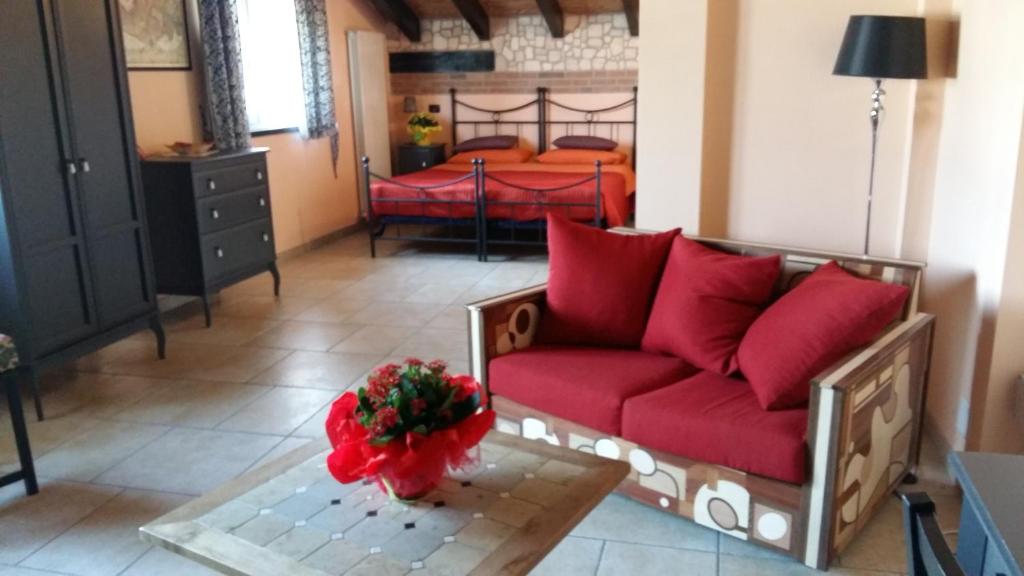 Posezení v ubytování Sosta Fiera B&B