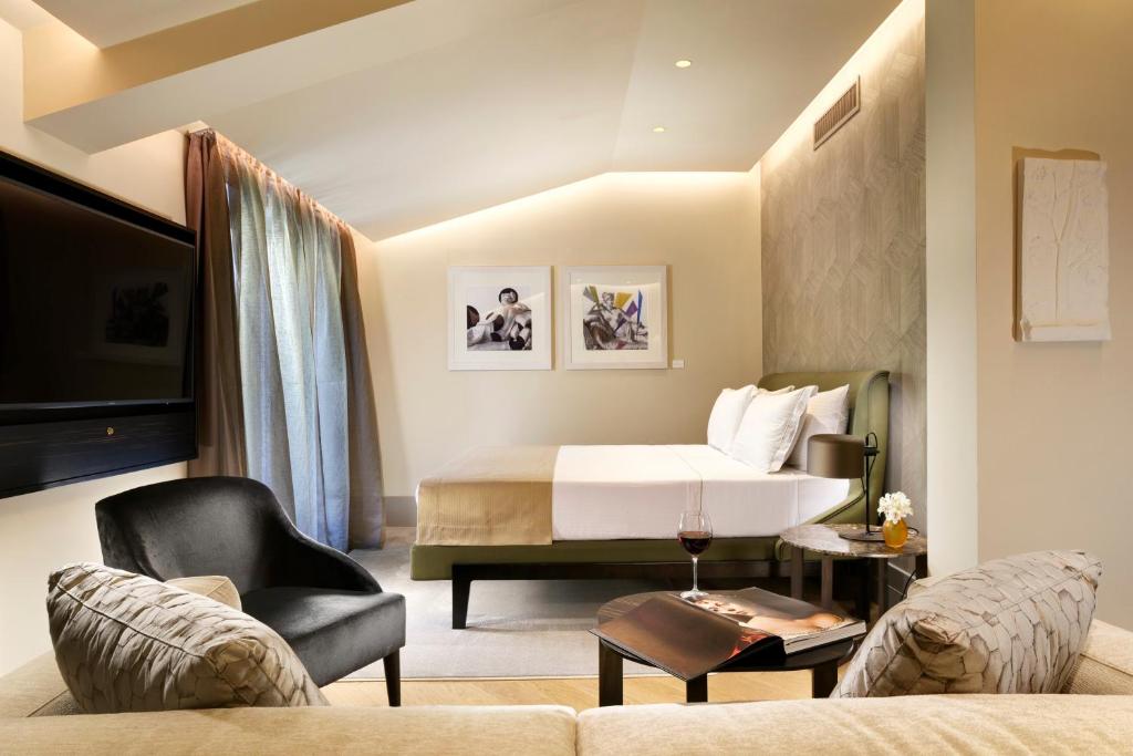 Część wypoczynkowa w obiekcie Margutta 19 - Small Luxury Hotels of the World
