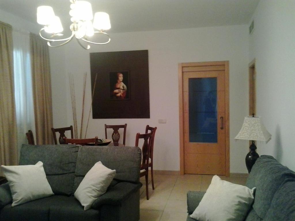 A seating area at Villa Rosa Amparo