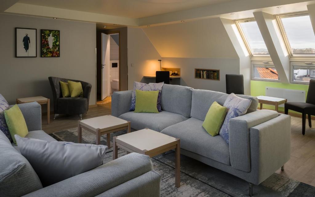 Posezení v ubytování Quality Hotel Olavsgaard