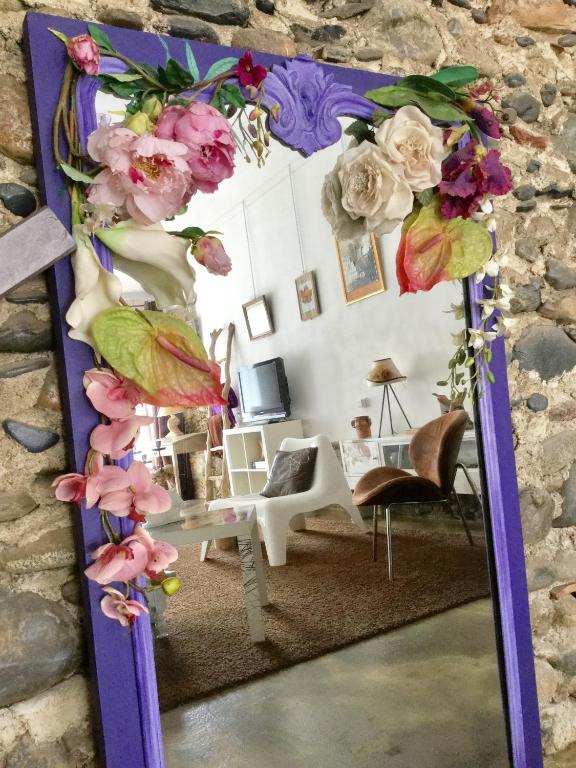 Posezení v ubytování Loft Atypique