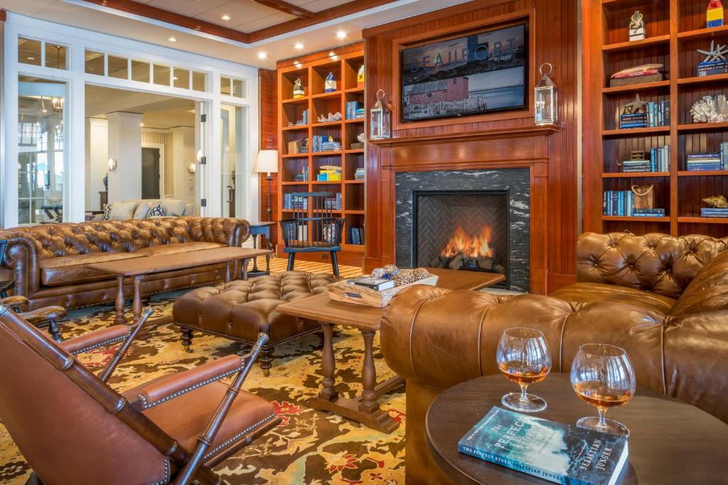 Posezení v ubytování Beauport Hotel Gloucester