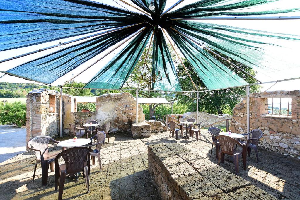 A patio or other outdoor area at Il Collicello