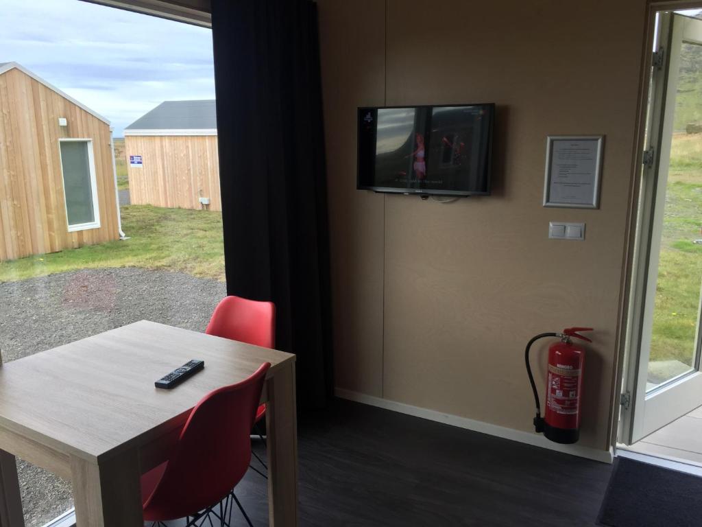 Sjónvarps- og/eða afþreyingartæki á Welcome Holiday Home