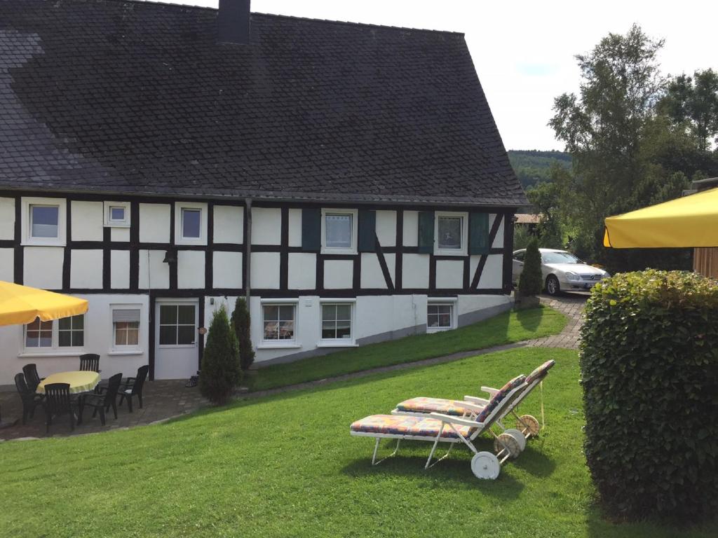 Zahrada ubytování Ferienbauernhof Familie Stratmann