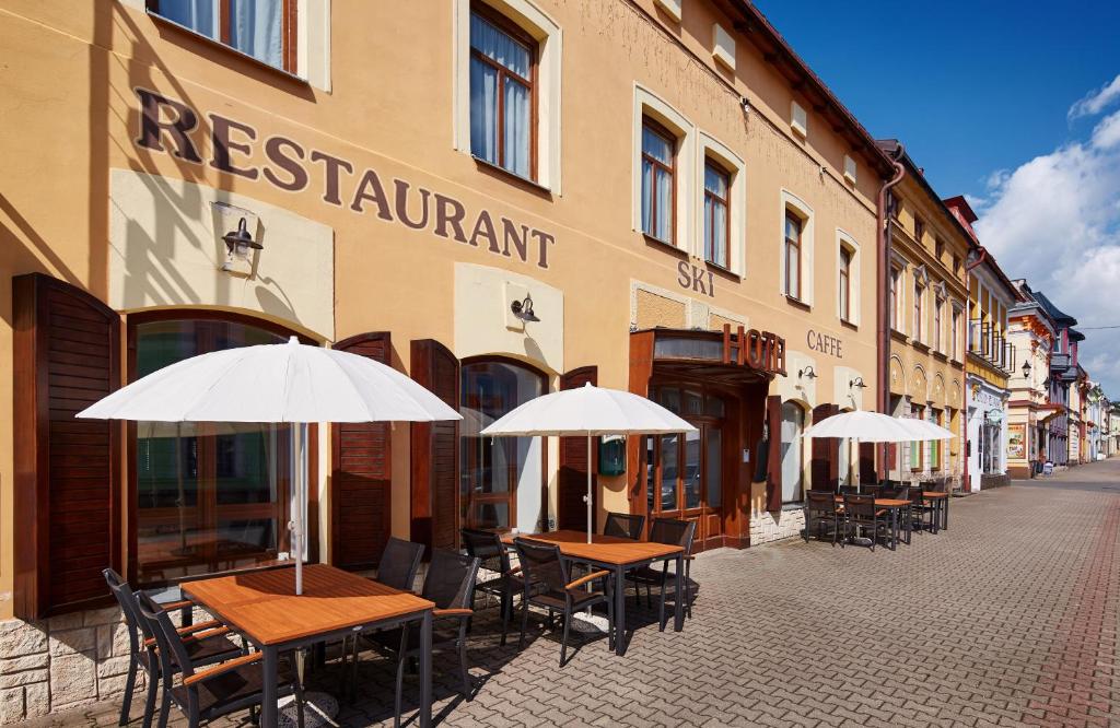Restaurace v ubytování Ski Hotel Svoboda nad Úpou