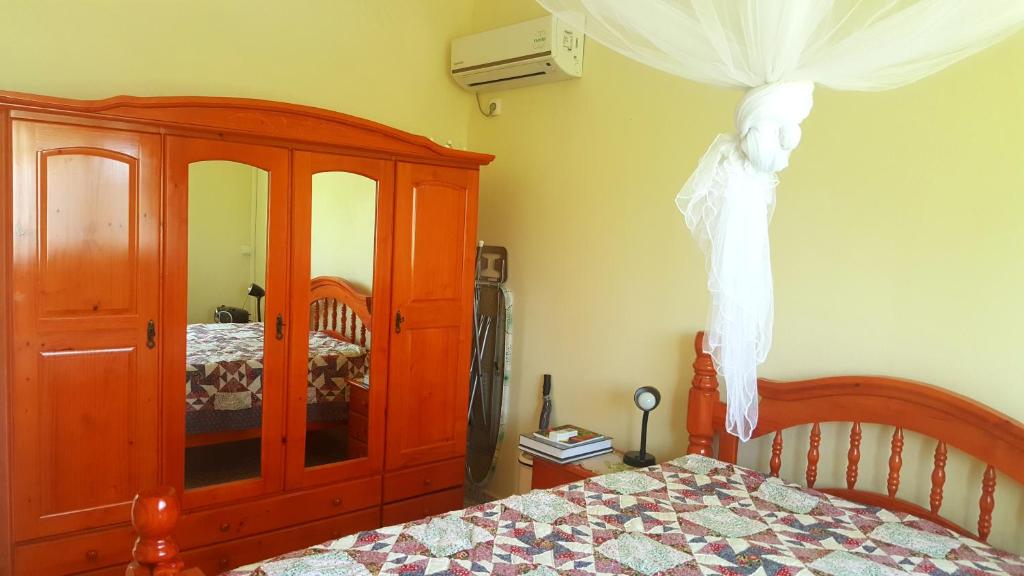 Postel nebo postele na pokoji v ubytování Flane Gite Rural De Tourisme