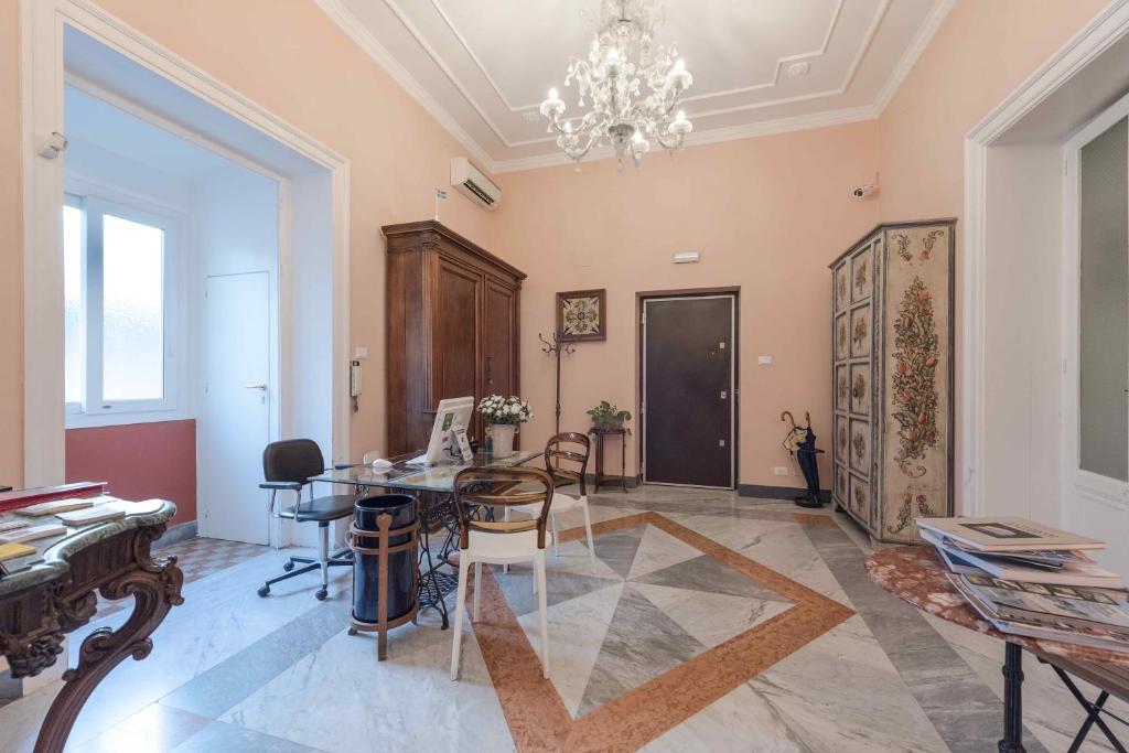 Posedenie v ubytovaní Palazzo Benso