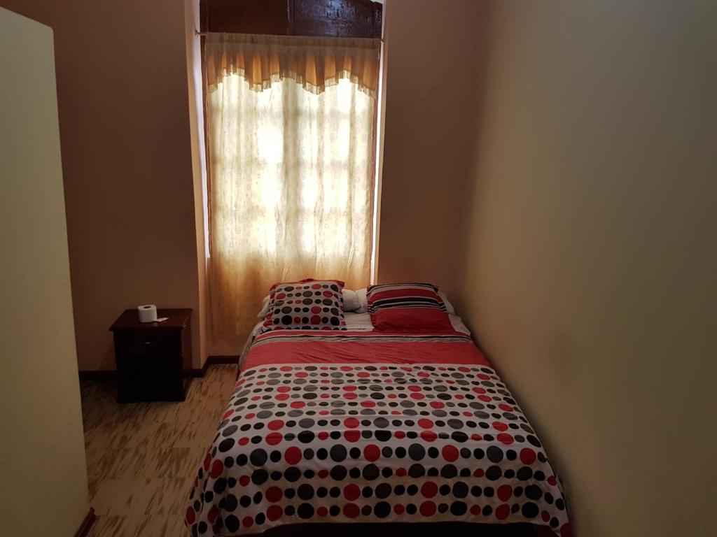 Postel nebo postele na pokoji v ubytování Hostal Buenos Aires