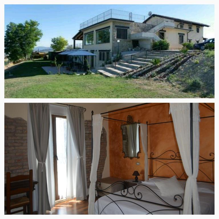 Budova, kde se bed and breakfast nachází