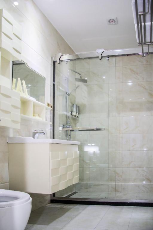 Kúpeľňa v ubytovaní Hotel MUSE
