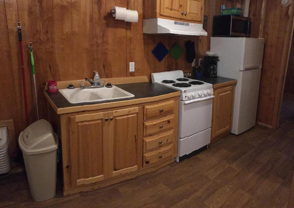 Kuchyň nebo kuchyňský kout v ubytování Big Cypress