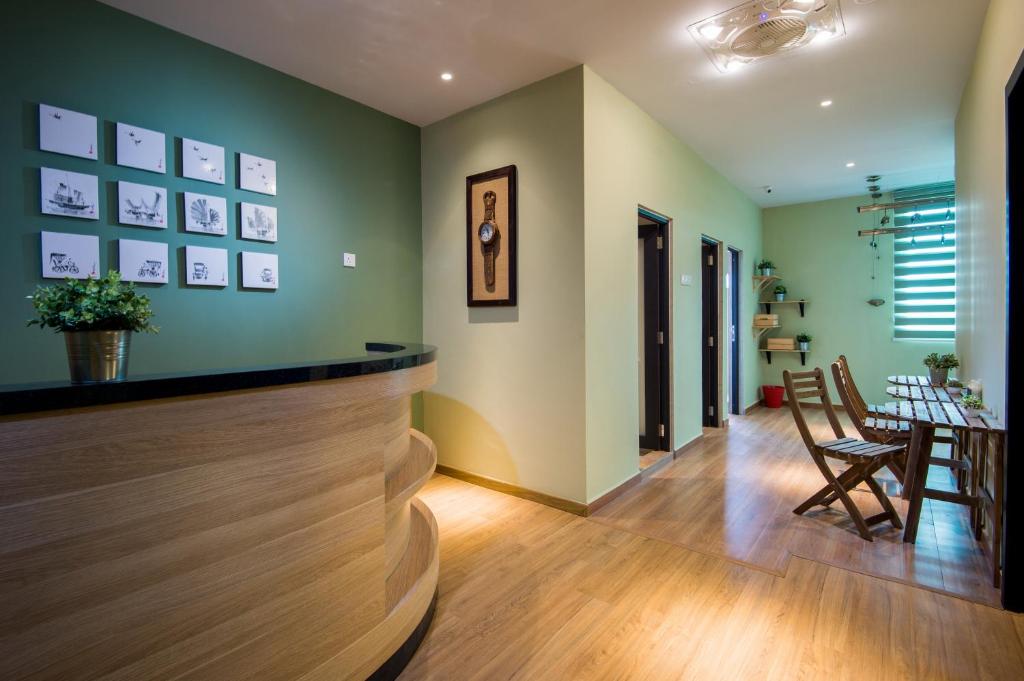 Posezení v ubytování Finess Basic Hotel