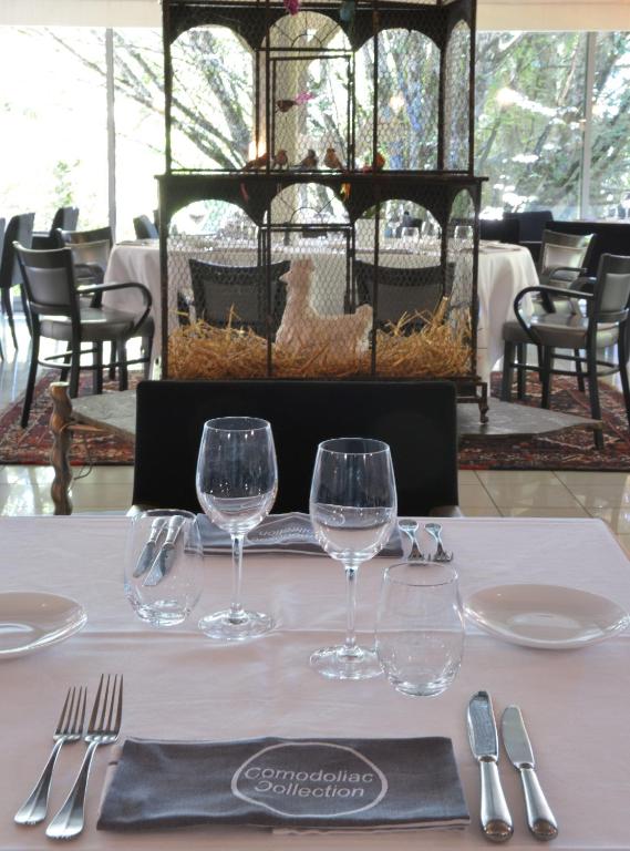 Restaurace v ubytování Logis Hotel - Restaurant Le Relais de Comodoliac
