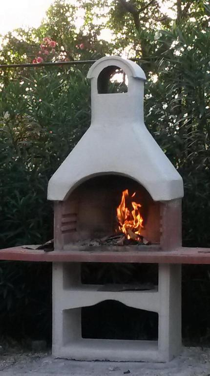 Gril pre hostí v penzióne