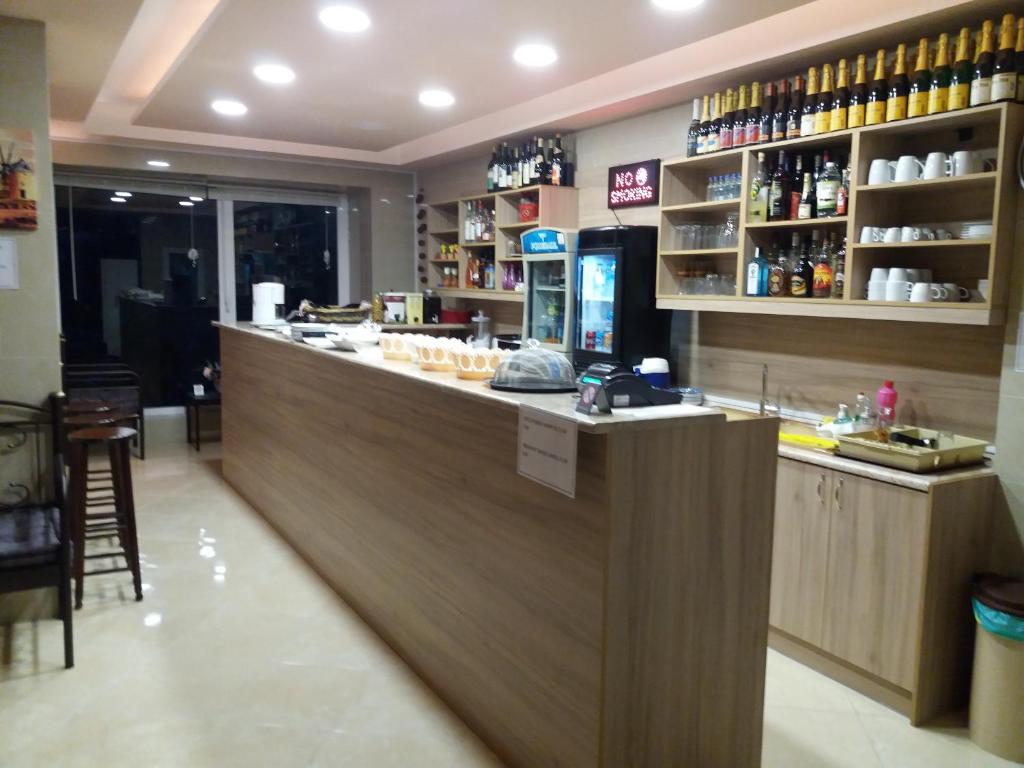 Nápoje v ubytování Nikolakakis Rooms Lavrio