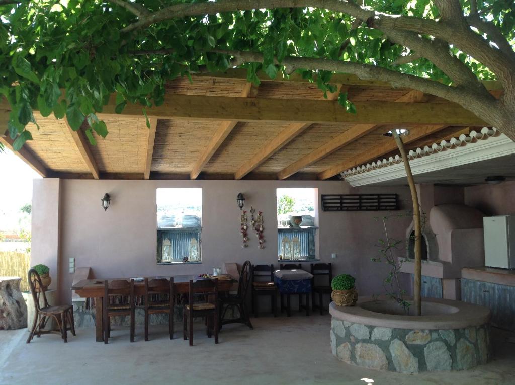 Patio nebo venkovní prostory v ubytování Loy Loy House