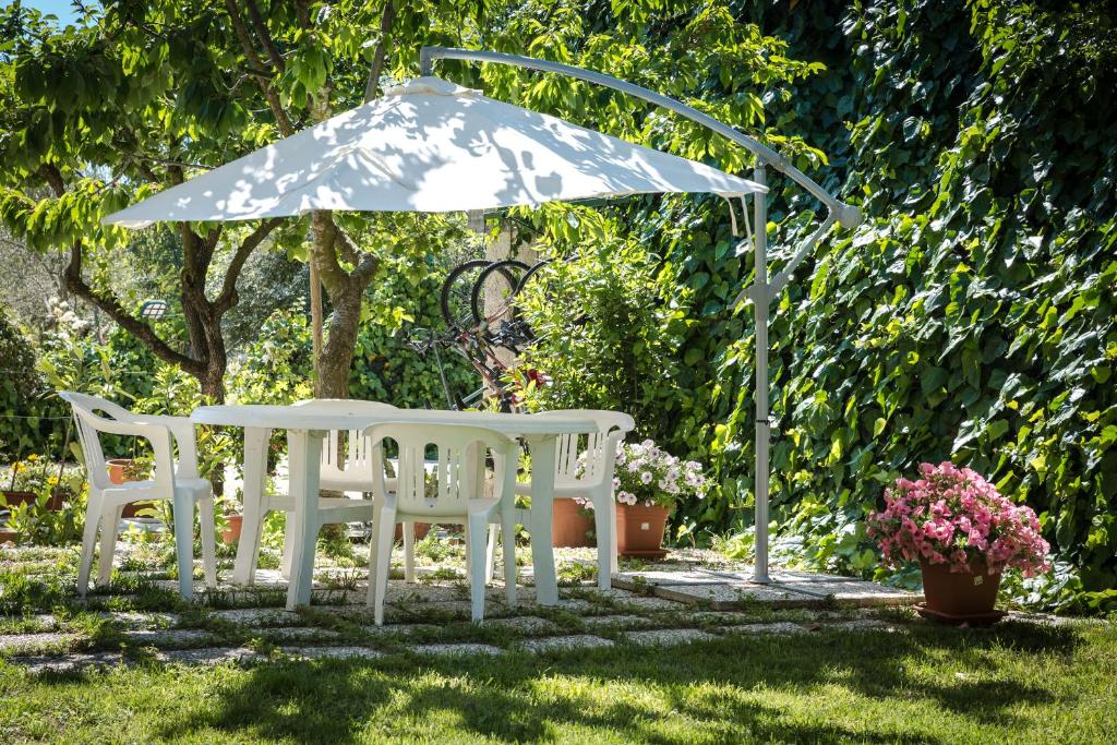Vonkajšia záhrada v ubytovaní B&B Il Girasole