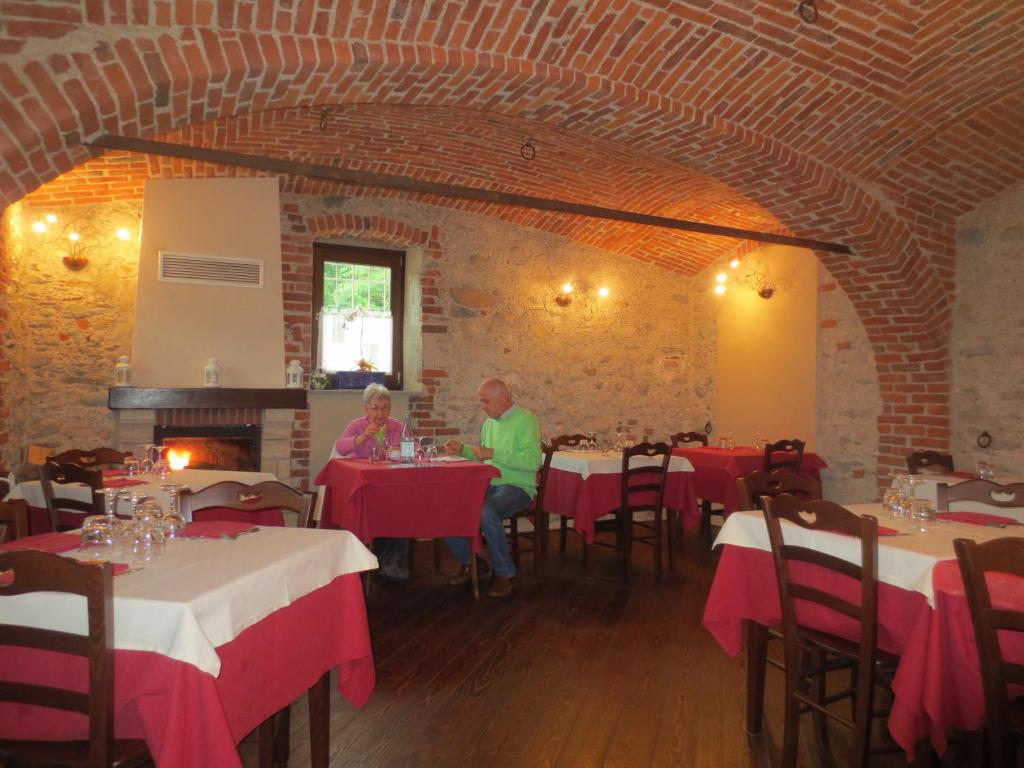 Restaurace v ubytování Albergo dei Pescatori