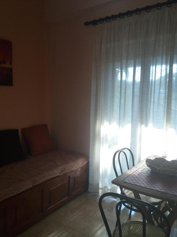 Posezení v ubytování Alexandra Spingou Apartments