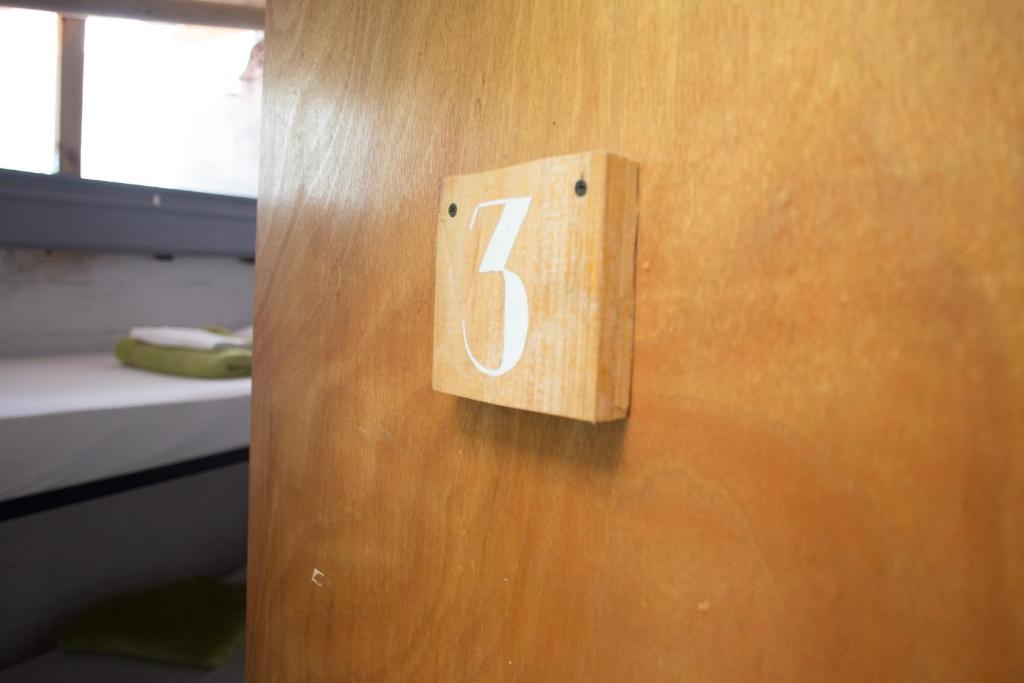 Letto o letti in una camera di Hostal Casa Estación