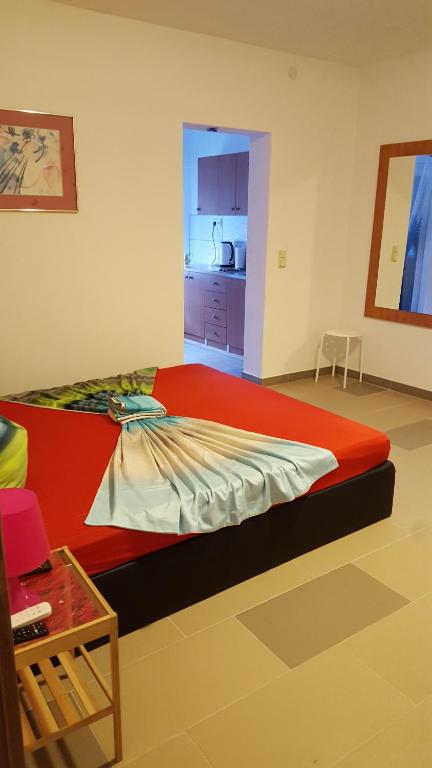 Posteľ alebo postele v izbe v ubytovaní Apartments Megi