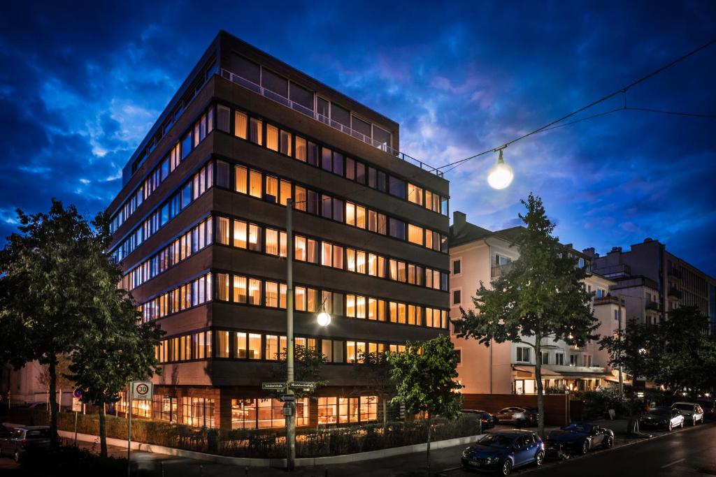 O edifício em que o hotel se localiza