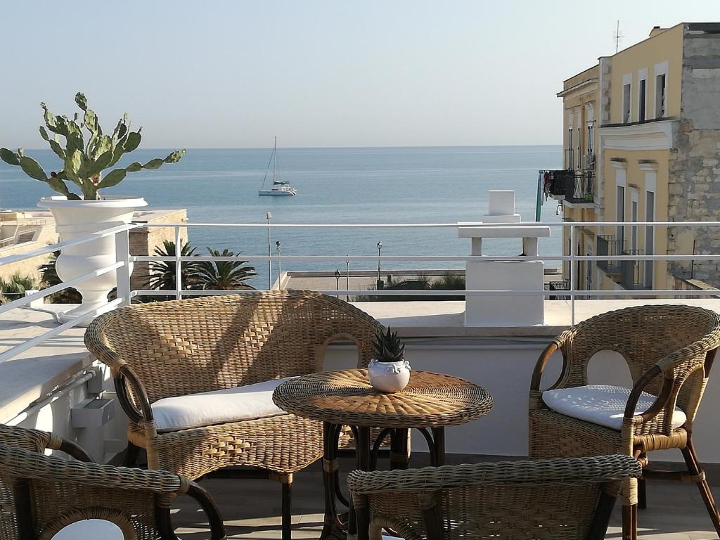 Nespecifikovaný výhled na moře nebo výhled na moře při pohledu z bed and breakfast
