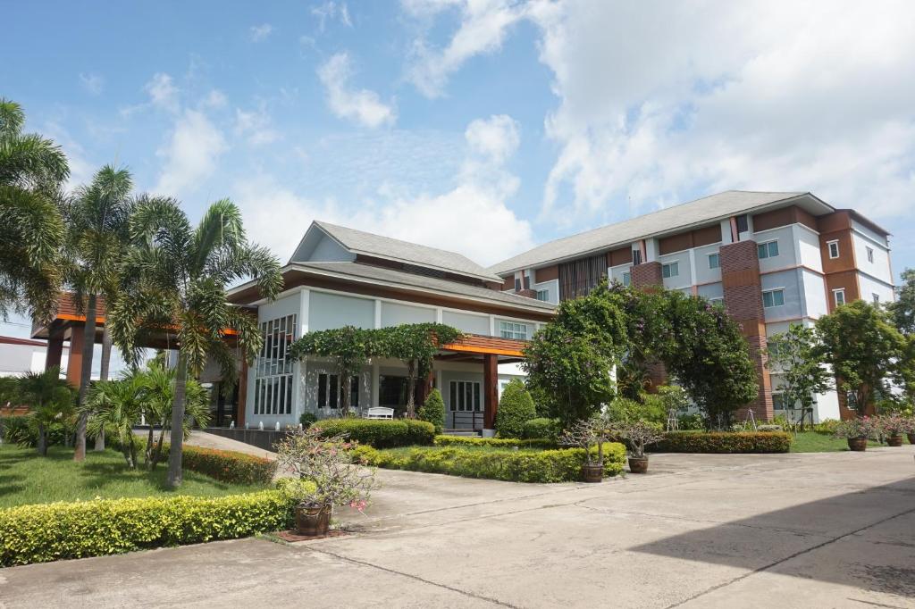 Zahrada ubytování Akelada Hotel