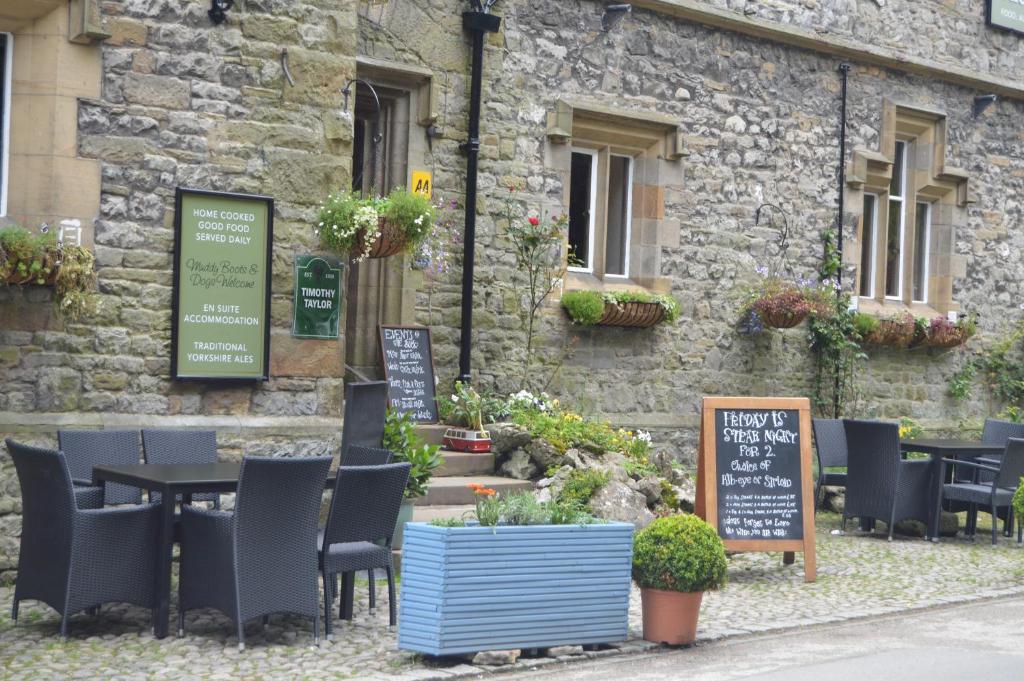 Zahrada ubytování The Buck Inn, Malham