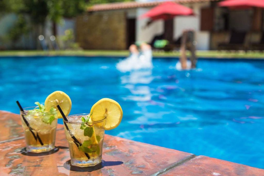 Bazén v ubytování Hotel Timor nebo v jeho okolí
