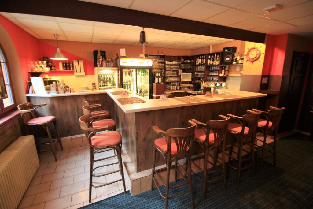 Lounge nebo bar v ubytování U Admirala