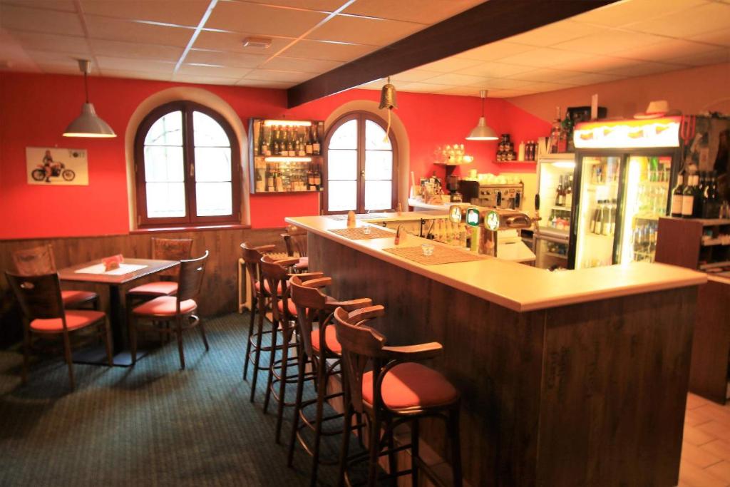 Lounge nebo bar v ubytování U Admirala