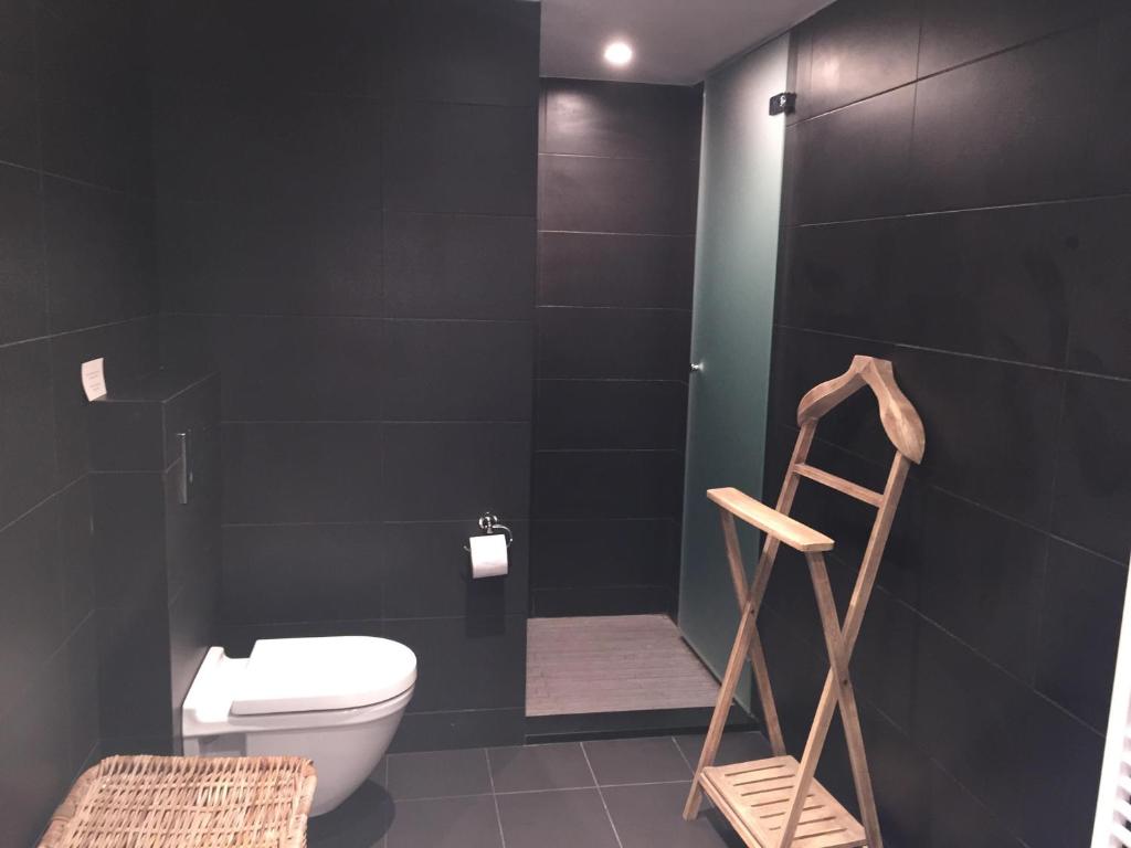 Koupelna v ubytování B&B Des Heures Claires