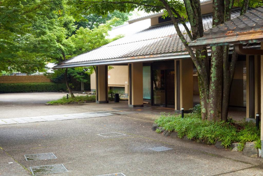 Budova, kde se ryokan nachází