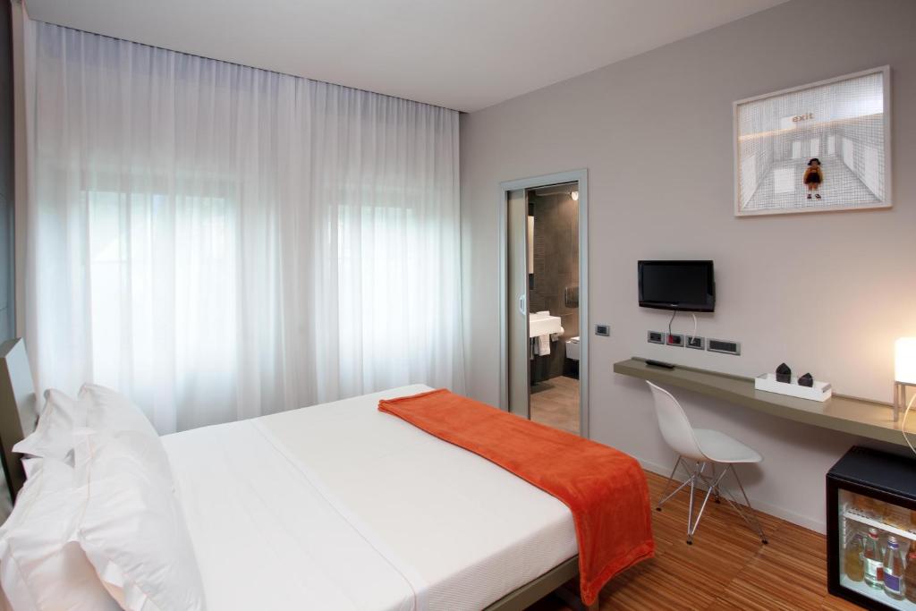 Postel nebo postele na pokoji v ubytování Alter Hotel