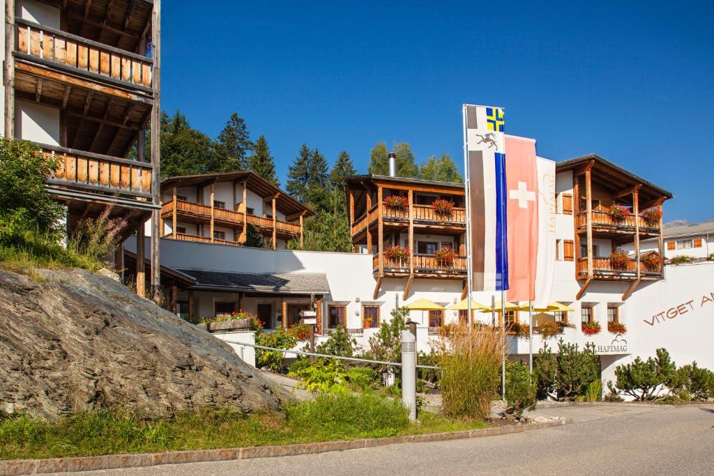 Budova, kde se aparthotel nachází