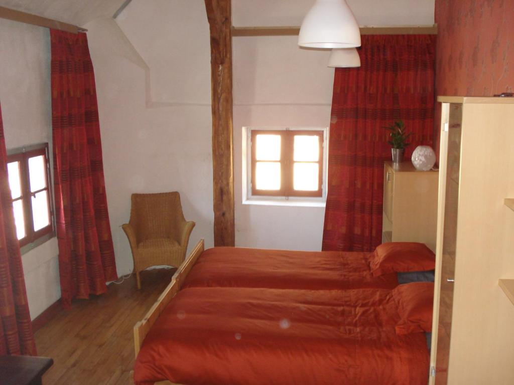 Posezení v ubytování Chambres d'hôtes Notre Paradis