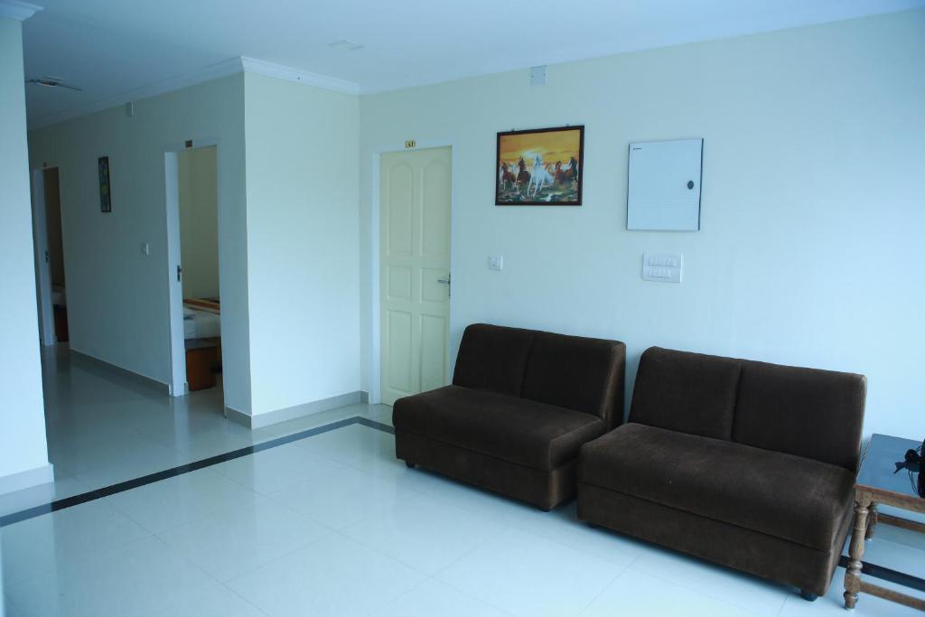 Posezení v ubytování Anna Residency