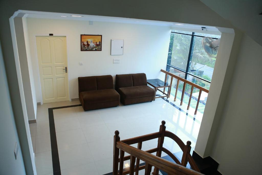 Posezení v ubytování Anna Residency