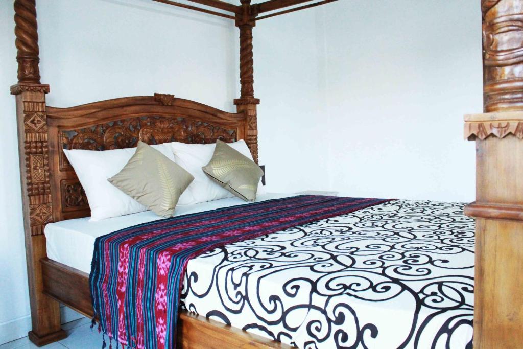 Postel nebo postele na pokoji v ubytování Maple House