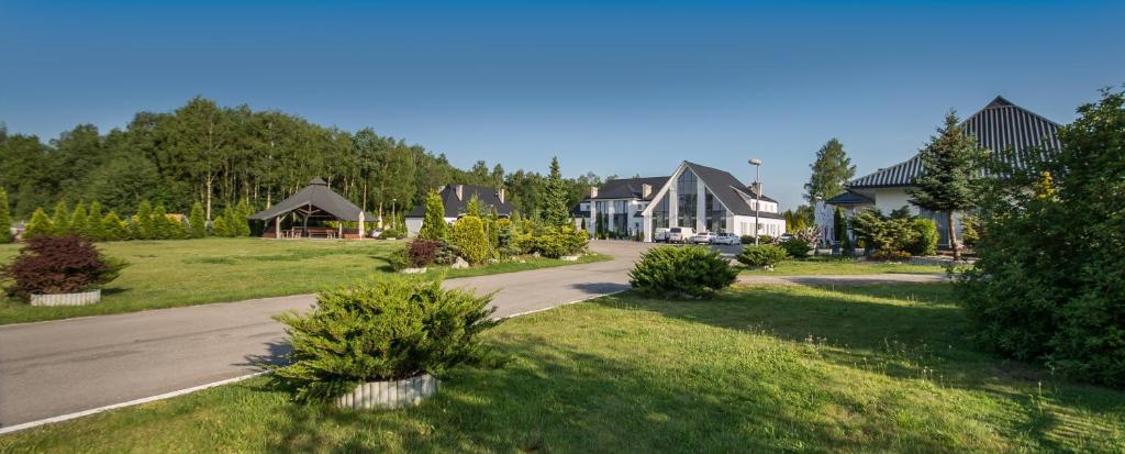 Vonkajšia záhrada v ubytovaní Hotel Junior