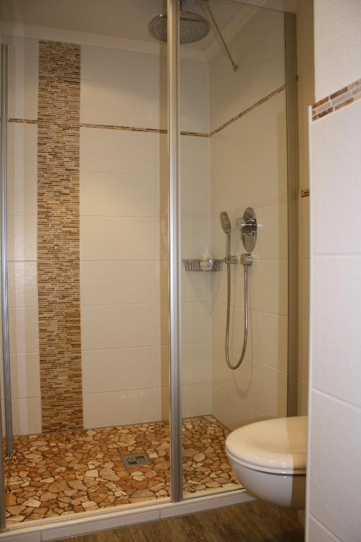 Koupelna v ubytování Hotel Gasthof Adler