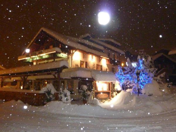 Chalet Residence Les 7 Monts in de winter