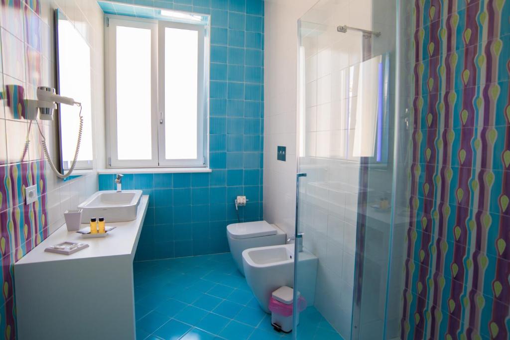 Kúpeľňa v ubytovaní B & B REGINA MARGHERITA