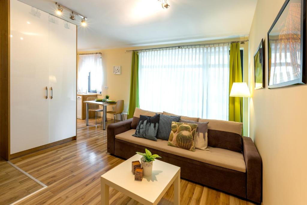 Posezení v ubytování Kazimierz Friendhouse Apartments