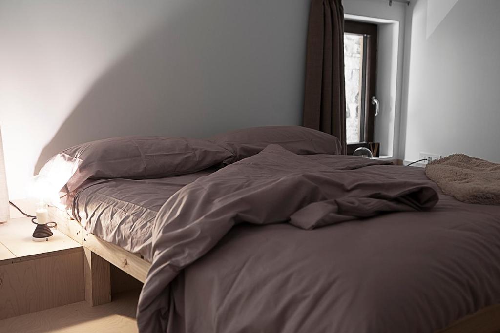 Postel nebo postele na pokoji v ubytování Passivetxea